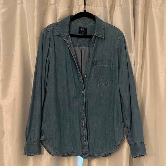 GAP Denim Women’s “Perfect Shirt” - Picture 2 of 9